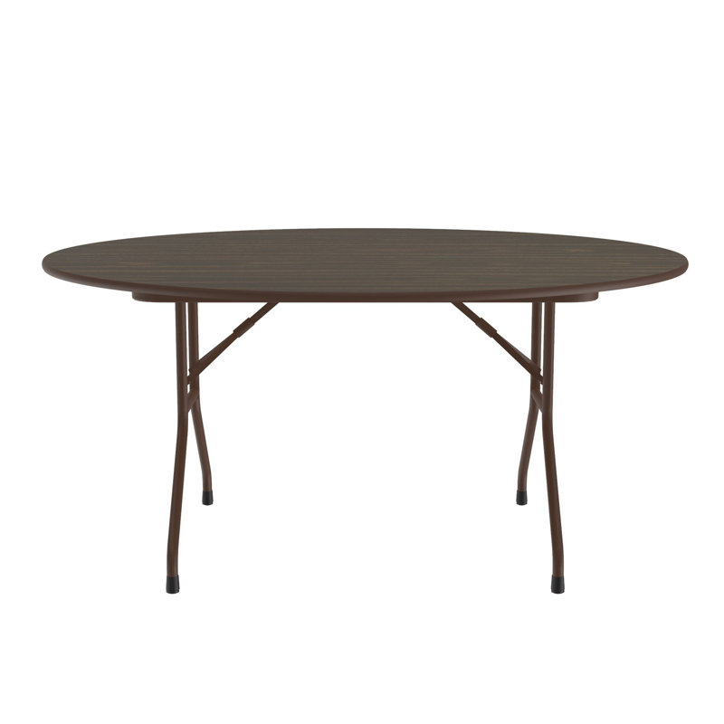 Table Pliante Rectangulaire, H 29 po x L 60 po x P 60 po, Stratifié lisse