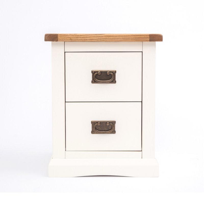 Abree 45cm W Plywood / Laminate Board Bedside Table