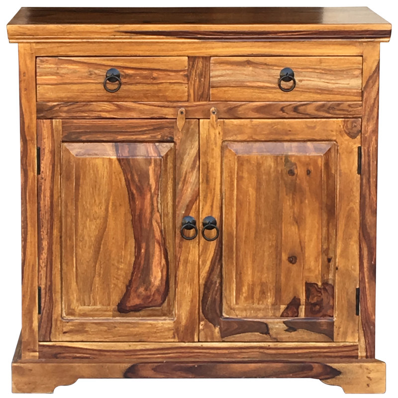 90cm Sideboard - Ganga Sheesham Wood