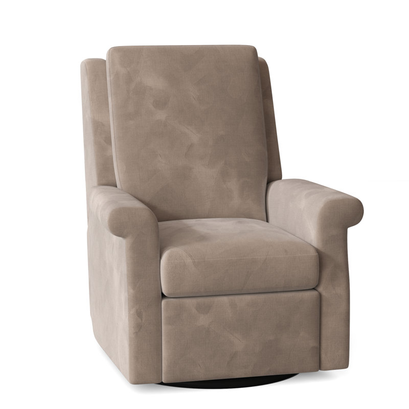 Greek 32.5" Wide Standard Recliner, Manual, 9508 Hazelnut, Swivel Glider