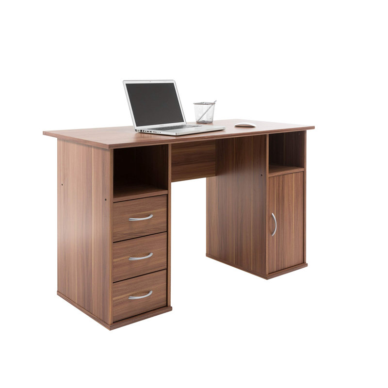 URBNLIVING Computer Desk, Brown