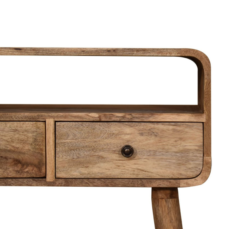60cm Solid Wood Console Table