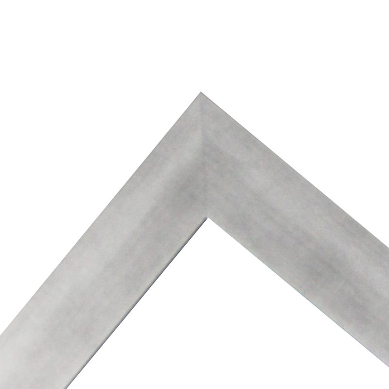 Flat Wall Mirror, 65.5" H x 30.5" W, Silver