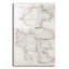  'White Rock' by Design Fabrikken Acrylic Glass Wall Art, 12" x 16"