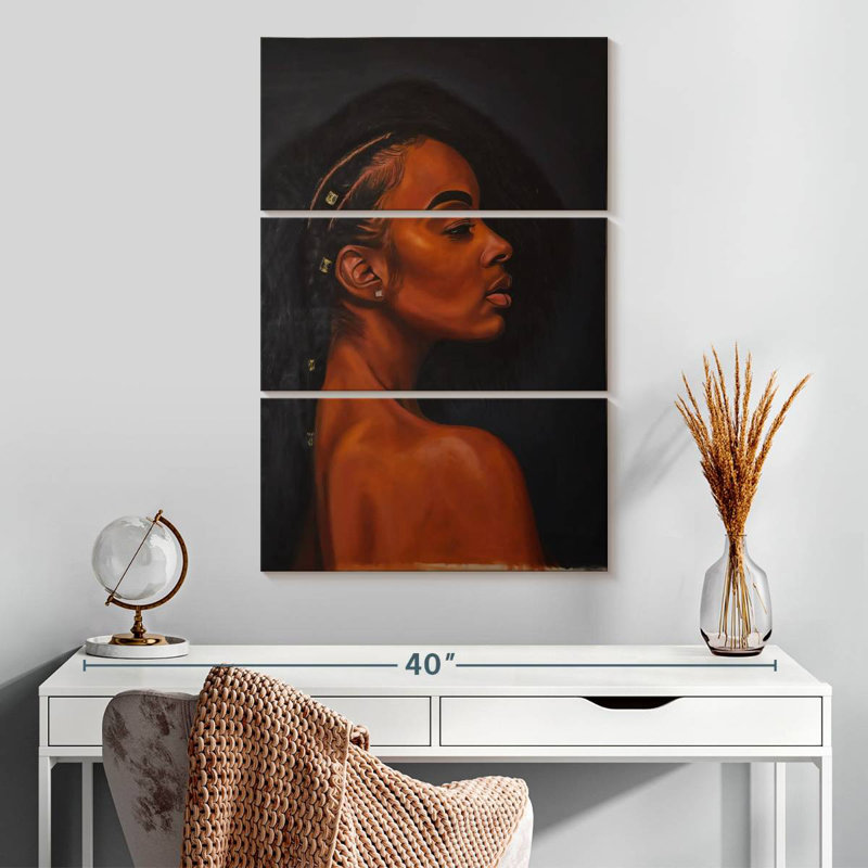 Black Pride I, 32" H x 20" W
