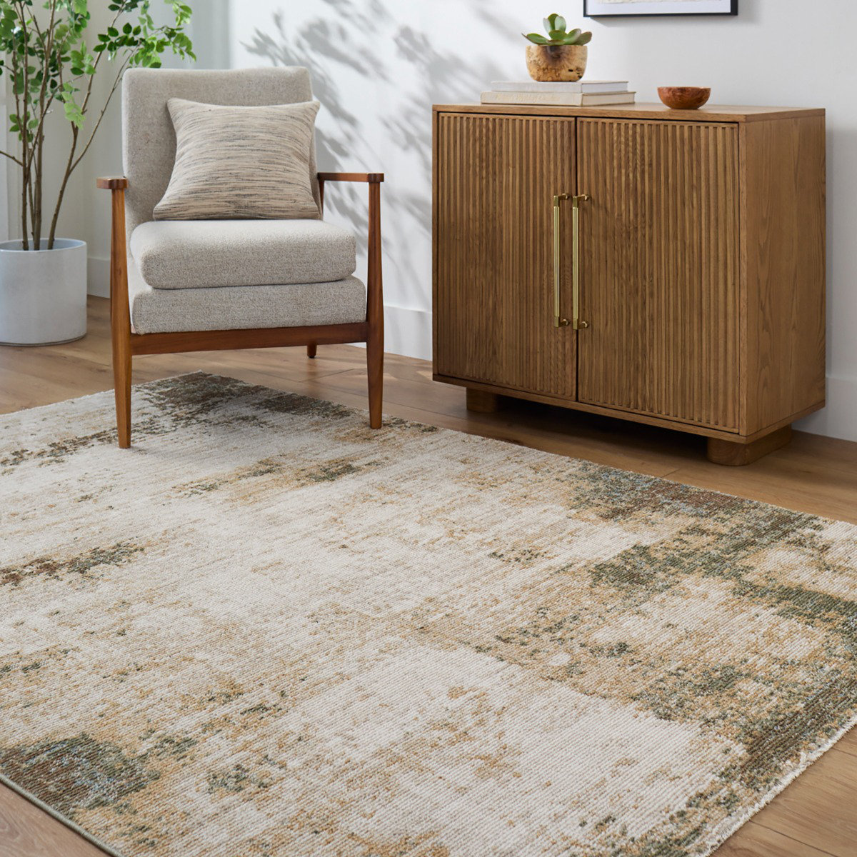 Latitude Run Surya Rugs Abstract Machine Tufted Area Rug | Wayfair.co.uk