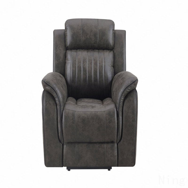 Fauteuil inclinable gris Steban