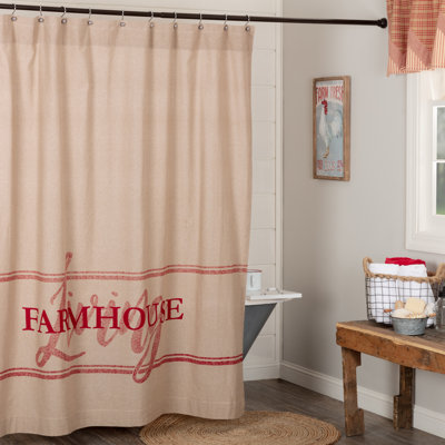 Sawyer Mill 100% Cotton Shower Curtain