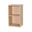 2 Tier Bookcase Cube Wooden Bookshelf-1992883462