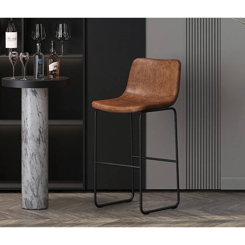 Mancia 72cm Stool, Cognac
