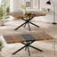 Table de salle à manger rectangulaire extensible de 55,11 po à 70,86 po-2118163434