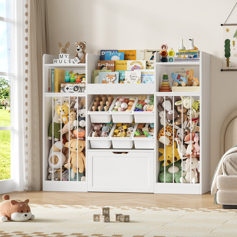 Organisateur de jouets Bideford Rebrilliant, White