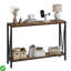 Petite table d'entrée 43 "avec console étroite à 2 niveaux-1209367505