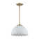 Barnes 1-Light Pendant with Opal Glass