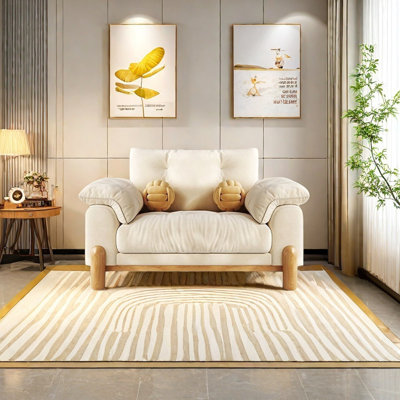Canapé moderne et confortable en tissu