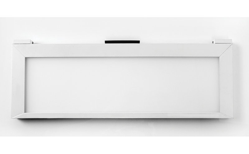 Barre d'éclairage 1 lumière Line ™, Blanc, H 4,56 po x l 12,75 po x P 0,5 po