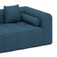 Canapé modulaire moderne entièrement compressé avec assise profonde et deux poches latérales-117789417