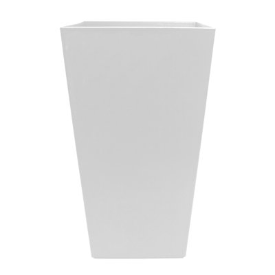 Finley Modern Recycled Plastic Indoor/Outdoor Square Vertical Planter