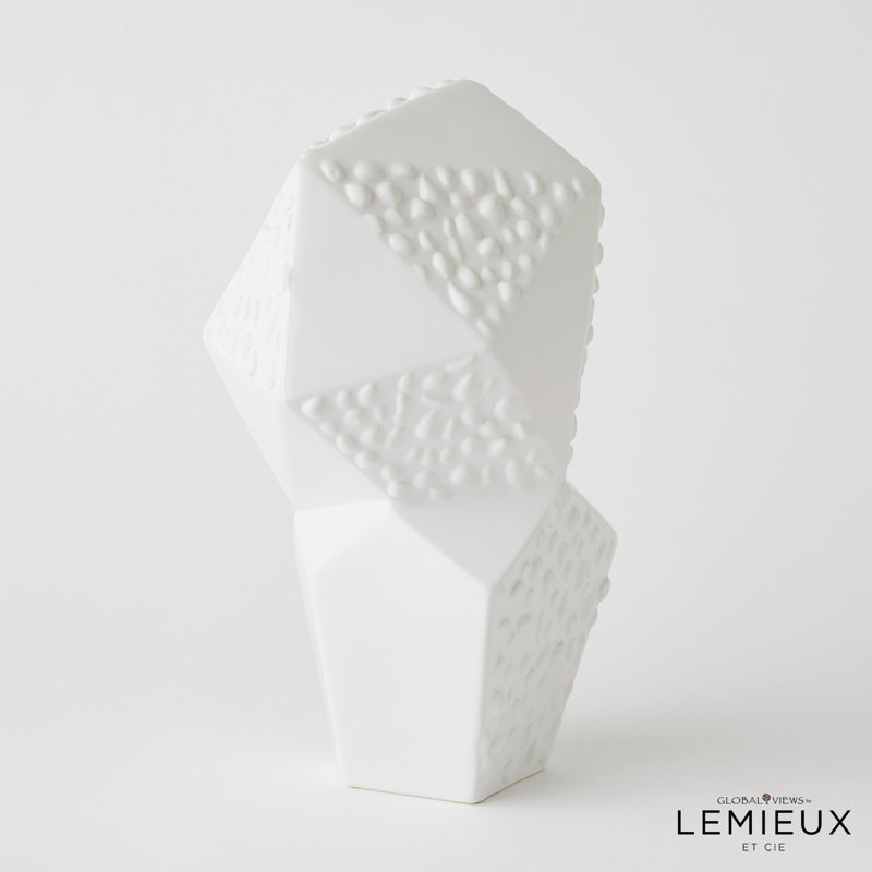 Les Facettes Sculpture, Matte White