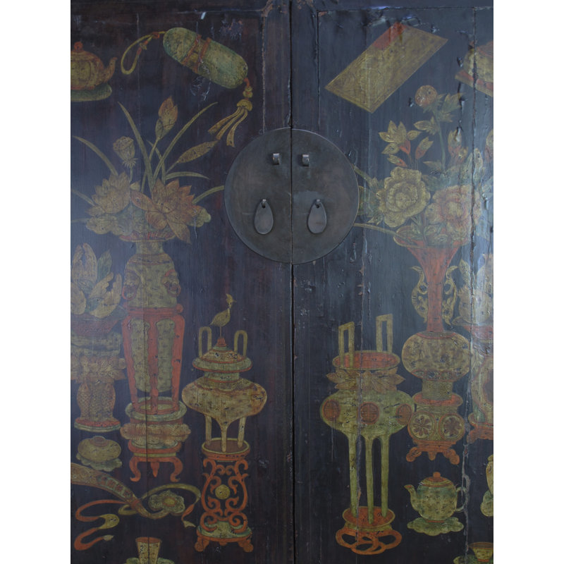 Solid Wood Accent Cabinet