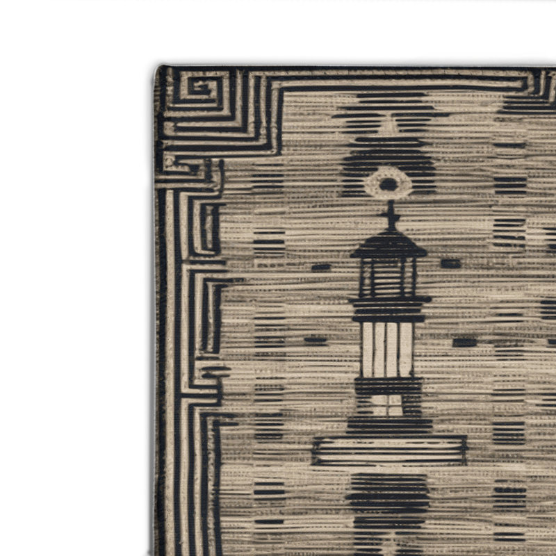 Tapis intérieur et extérieur ArtDeco, Rectangulaire 2 pi x 3 pi