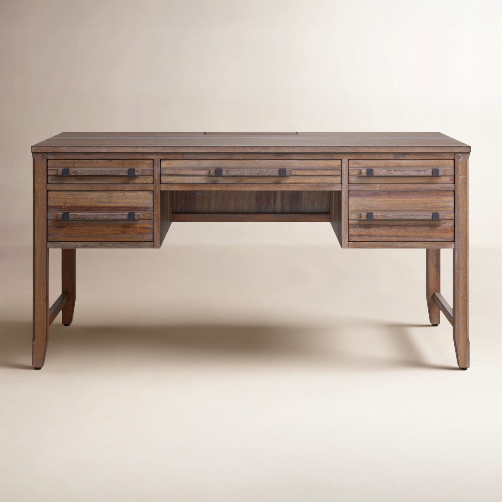 Sumi Writing Desk, Weathered Gray