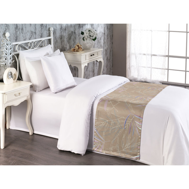 Tapis de lit Ambesonne Leafy Design, Lit simple
