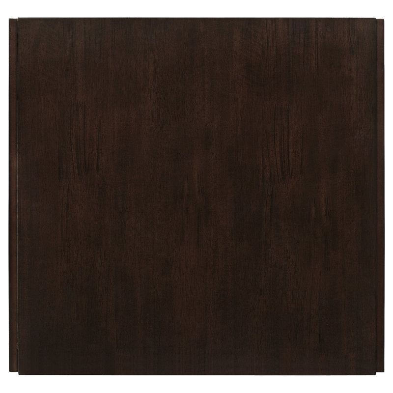 Pecoraro Rectangular 52-inch Extension Dining Table Cappuccino