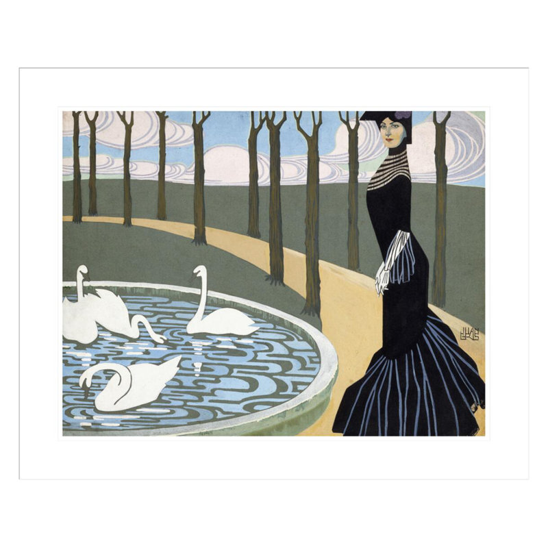 Leda by Juan Gris -Framed Giclee Print, 23.5" H x 28.61" W