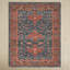 Corla Oriental Handmade Tufted Wool Red/Blue Area Rug-1288021709