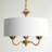 Lamotte 3 - Light Dimmable Drum Chandelier-797972911