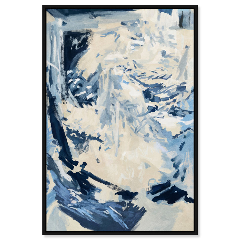 Coastal Feel II Print by Oliver Gal, 11"H x 16"W, Black Floater Frame