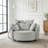 360° Swivel Chair Accent Barrel Chair-524741359