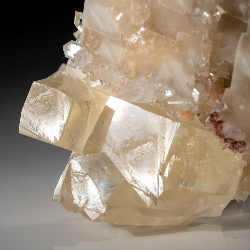 Calcite avec apophyllite de Jalgaon