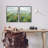 " Abstract Farmland Landscape " by Grace Popp 2 - Pieces Painting Print-91310663