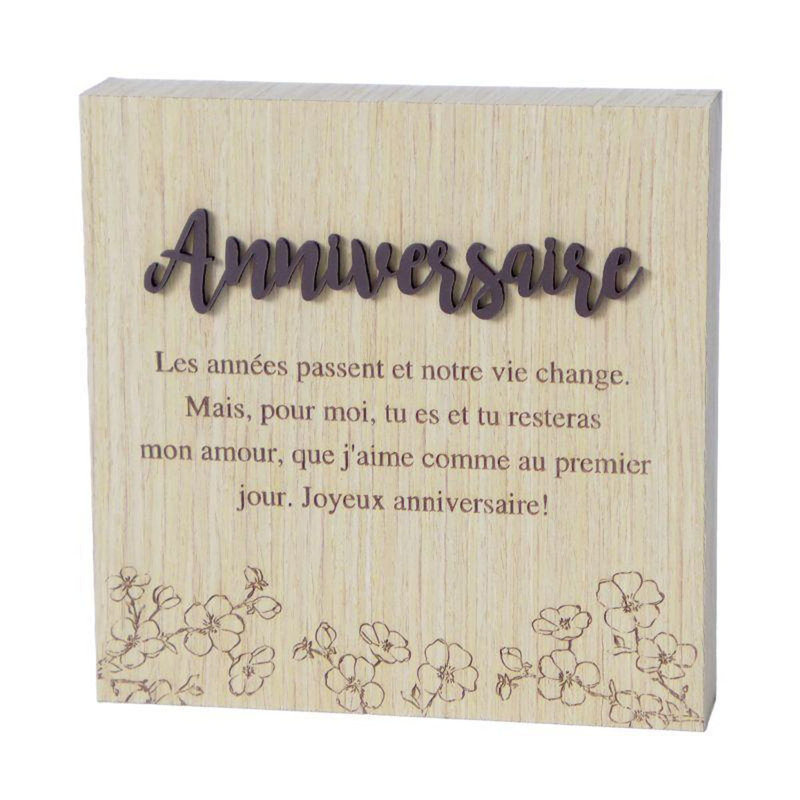 Plaque Anniversaire