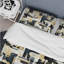 Ensemble de housse de couette Metropolitan Neutral Color Geometric I-1839930469