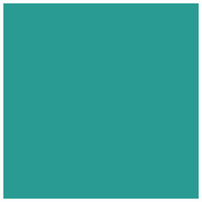 Solid Teal Background Wall Tapestry - Solid Wall Decor