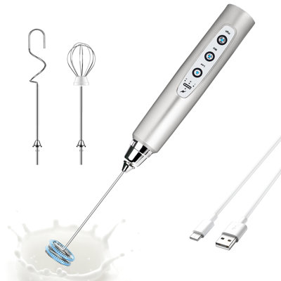 Moussoir à lait en acier inoxydable