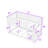 Twin Over Twin Wood Floor Bunk Bed-1366247904