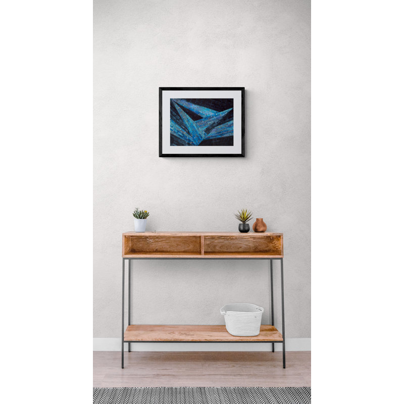 Blue Flight Print by Judith Larzelere, 17.25" H x 21.25" W