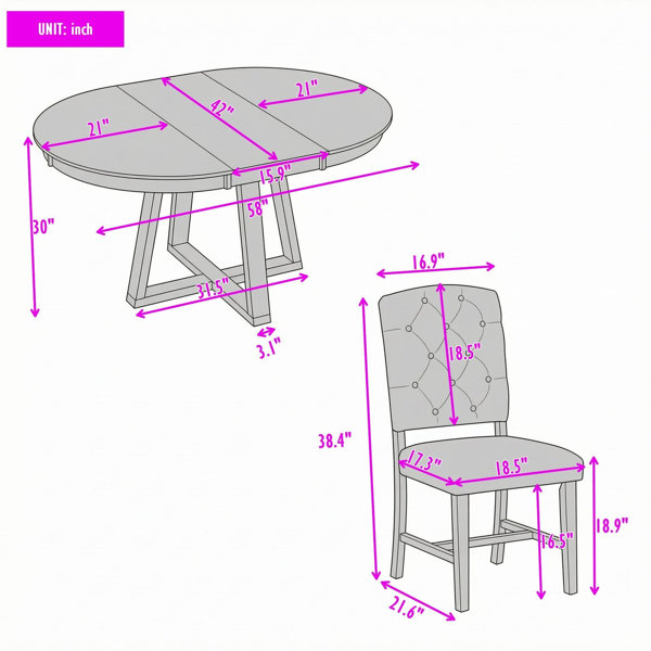 Dimensions du produit