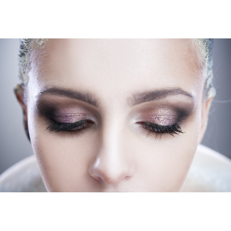 Beauty Eyes Makeup by Staras - Wrapped Canvas Print, 30cm H x 46cm W