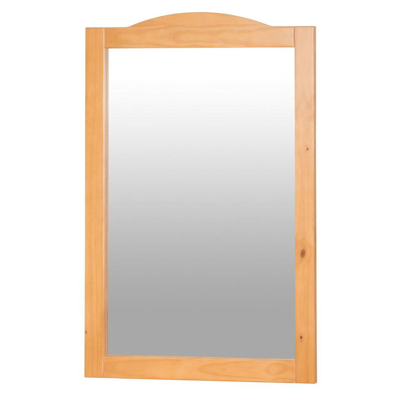 Miroir de commode Alayna, Naturel