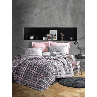 Cotton Plaid Duvet Cover