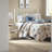 Coastal Bedding Sets, Microfiber Polyester, Reversible Twin Set