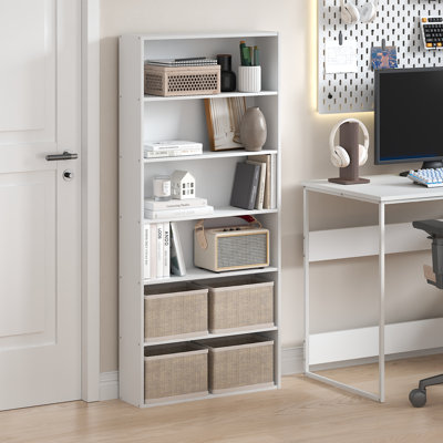 Bibliothèque Furinno Basic 6-Tier Open Shelf