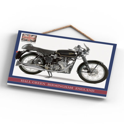 Hall Green Birmingham England - Print on MDF