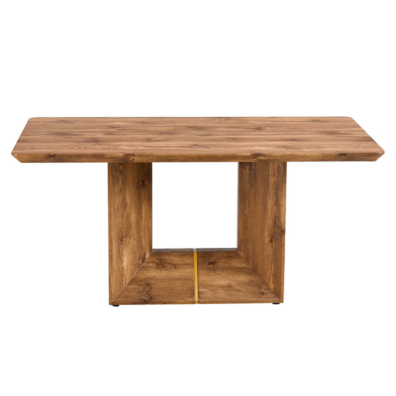 Table de salle à manger moderne Vesta, Bois
