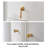 23.62" White Corner Solid Wood Wine Cabinets & Curio Cabinets
